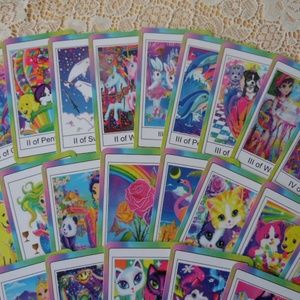 Lisa Frank Inspired Tarot Deck FULL Deck!